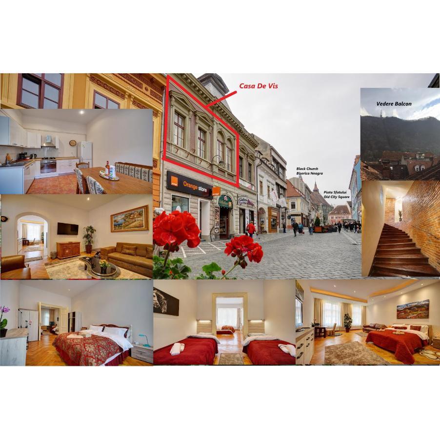 Casa De Vis, Brasov Old City Centreアパートメント エクステリア 写真