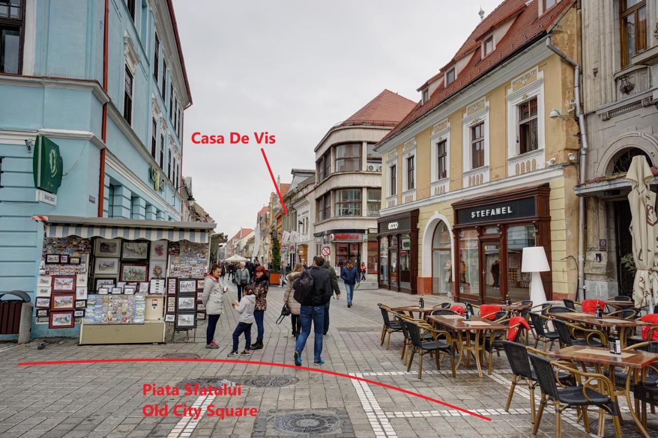 Casa De Vis, Brasov Old City Centreアパートメント エクステリア 写真